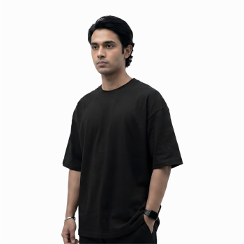 Premium 220 GSM Cotton Drop Shoulder T-Shirt